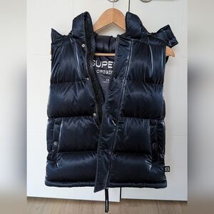 Aritzia Super Puff Vest Liquid Shine